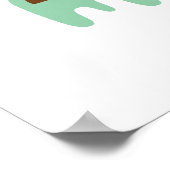 Plakkerige Situatie Poster (Hoek)