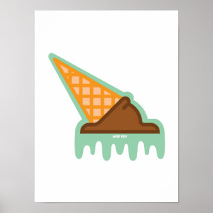 Plakkerige Situatie Poster