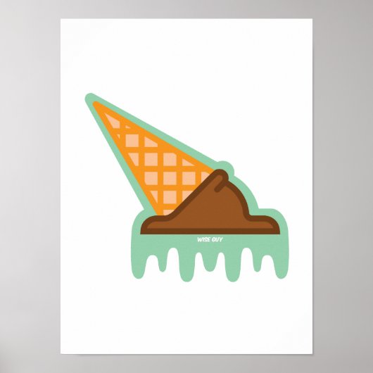 Plakkerige Situatie Poster (Voorkant)