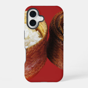 Plakrijst [Khao Niao] Thais Laotiaans eten iPhone 16 Hoesje