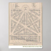 Plan 1807 voor Detroit Poster (Voorkant)