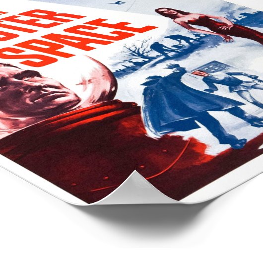 Plan 9 van Buitenruimte Poster (Hoek)