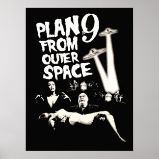 Plan 9 van Buitenruimte Poster