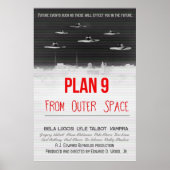 Plan 9 van Buitenruimte Poster (Voorkant)