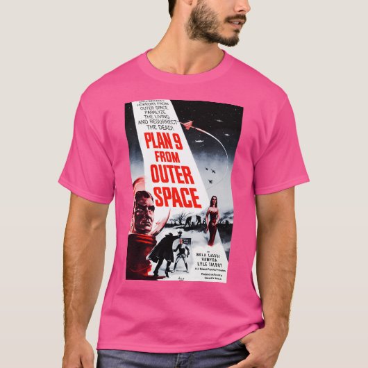 Plan 9 van Buitenruimte T-shirt (Voorkant)