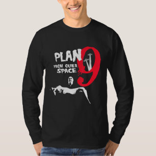 plan 9 van de inspecteur klei, een eerbetoon aan d t-shirt