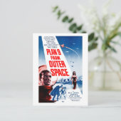 Plan 9 van de ruimte (1957) briefkaart (Staand voorkant)