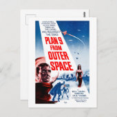 Plan 9 van de ruimte (1957) briefkaart (Voorkant / Achterkant)