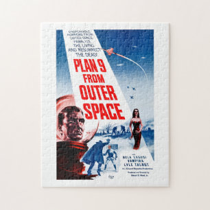 Plan 9 van de ruimte (1957) legpuzzel