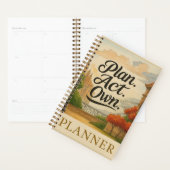PLAN. ACT. OWN.” A Spirit-Wired™  Planner (Display)