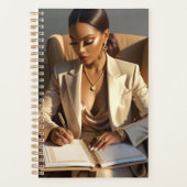 "Plan ahead. Succeed with intention." Planner (Voorkant)