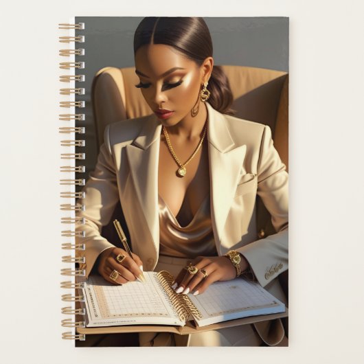 "Plan ahead. Succeed with intention." Planner (Voorkant)