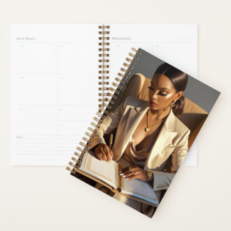 "Plan ahead. Succeed with intention." Planner