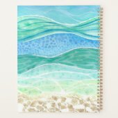 "Plan alle dingen" Beach Vibes Waterverf Planner (Achterkant)