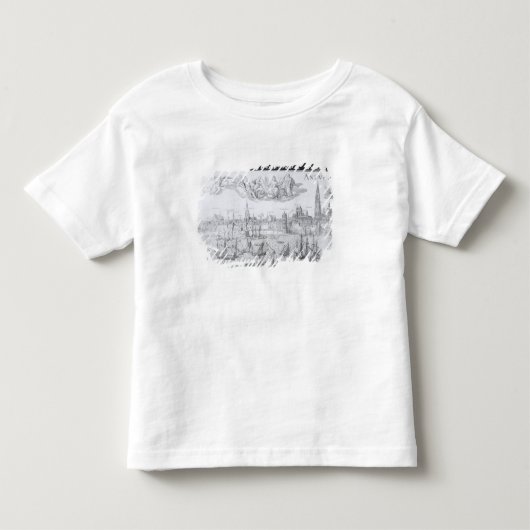 Plan Antwerpen 1549 Kinder Shirts (Voorkant)