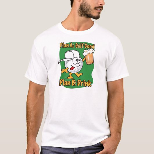 Plan B Golfing T-shirt (Voorkant)