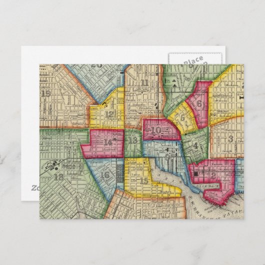 Plan Baltimore Briefkaart (Voorkant / Achterkant)