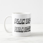Plan Big Dream Grotere Motivatie offerte Koffiemok (Links)