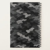 Plan Bold Live Wild Houtskool Camouflage Planner (Achterkant)