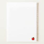 Plan. Coffee. Teach. Repeat. Funny Teacher Weekly  Planner (Achterkant)