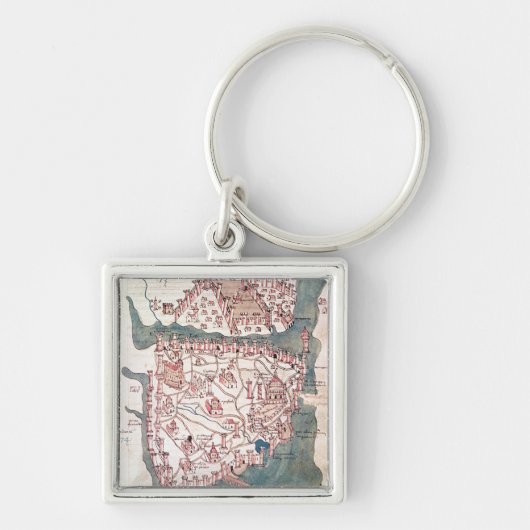Plan Constantinopel Sleutelhanger (Voorkant)