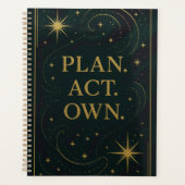 “PLAN. DOEN. BEZIT.” Een Spirit-Wired™ Planner (Voorkant)