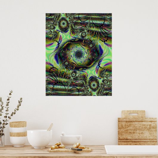 Plan E Poster (Keuken)