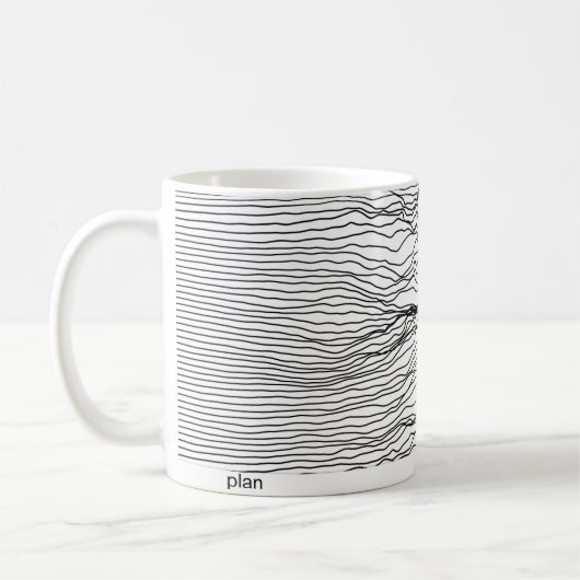 plan en realiteit koffiemok (Links)