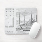 Plan en Uitzicht van de Blauwe Moskee (1609-16), g Muismat (Met muis)