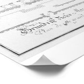 Plan en Uitzicht van de Blauwe Moskee (1609-16), g Poster (Hoek)