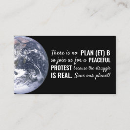 plan (et) b, ontmoetingspunt klimaatverandering ui visitekaartje