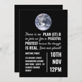 Plan (et) B, vergaderpunt klimaatverandering Kaart (Voorkant / Achterkant)