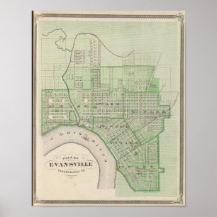 Plan Evansville, Vanderburgh Co. Poster