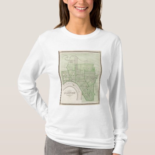 Plan Evansville, Vanderburgh Co. T-shirt (Voorkant)