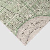 Plan Evansville, Vanderburgh Co. Tissuepapier (Detail)