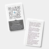 Plan evenement badge (Voor- en achterkant)