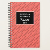 PLAN IJVERIG & PROSPER Christelijk levend koraal Planner (Voorkant)