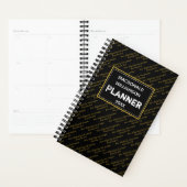 PLAN IJVERIG & PROSPER Christelijk Living Zwart Planner (Display)
