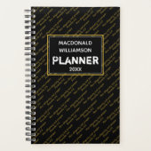 PLAN IJVERIG & PROSPER Christelijk Living Zwart Planner (Voorkant)