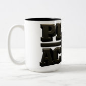 Plan In Action Coffee Cup Tweekleurige Koffiemok (Links)