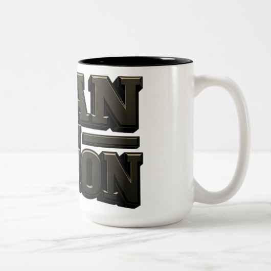 Plan In Action Coffee Cup Tweekleurige Koffiemok (Rechts)