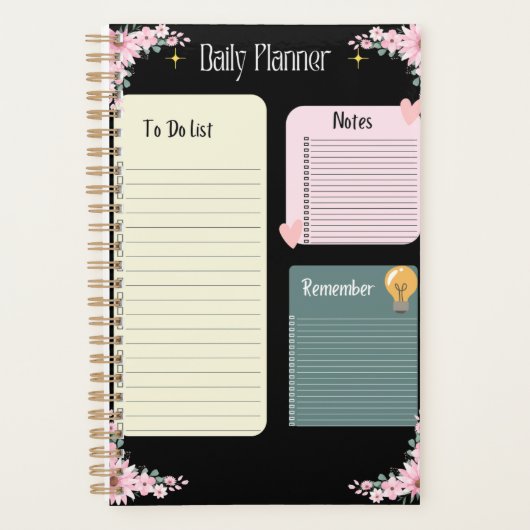 Plan je dag op een kleurrijke manier! planner (Voorkant)