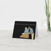 Plan je pensioen voor je baas kaart (Voorkant)