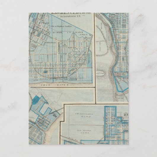 Plan Lawrenceburgh Briefkaart (Voorkant)