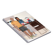 Plan met mij | Cute Couple Fitness Goal Notitieboek (Rechterzijde)