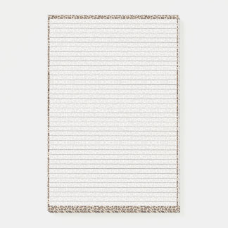 Plan met mij | Stevige dagelijkse Cheetah-afdrukke Post-it® Notes