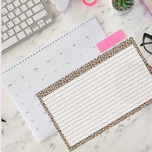 Plan met mij | Stijlvolle 10-inch X6-lensafdruk Post-it® Notes