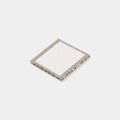 Plan met mij | Stijlvolle 3 x 3-inch Cheetah-print Post-it® Notes (Schuin)