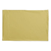 Plan Mustard Gold Kussensloop (Achterkant)