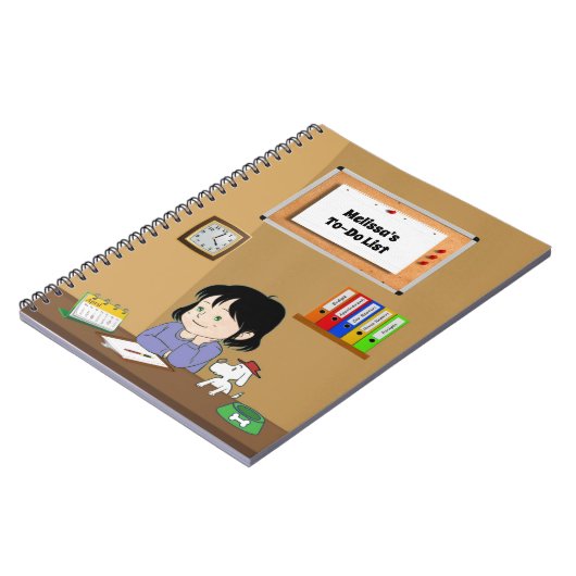 Plan-O-Pooch Notitieboek (Linkerzijde)